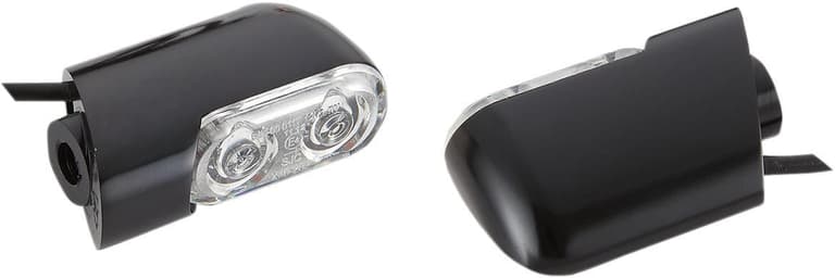 25DO-ARLEN-NESS-12-761 Accessory Marker Lights - Amber/Front - Black
