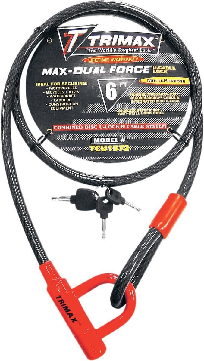 2Z7E-TRIMAX-TCU1572 U-Lock and Cable Locks - 72"