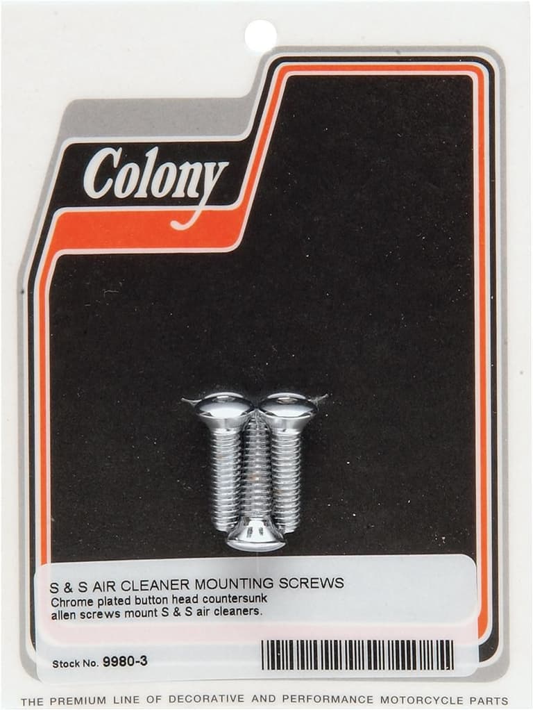 2DDQ-COLONY-9980-3 Cover Bolts - Air Cleaner