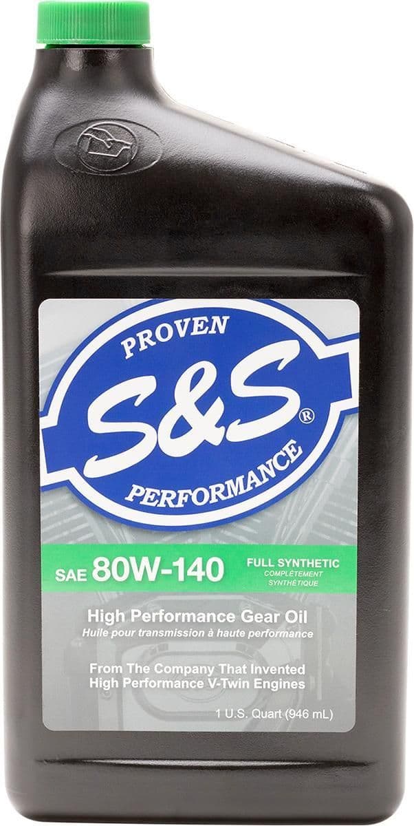 2X4G-S-S-CYCLE-153756 Synthetic Gear Oil - 80W-140 - 1 U.S. quart