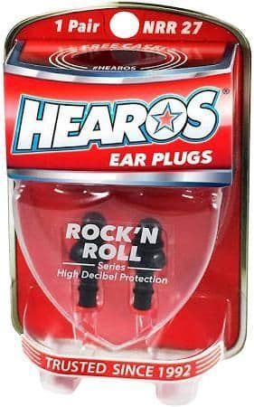 4JG3-HEAROS-309 RockN Roll Hearos Noise Filters