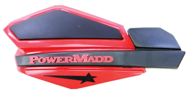 1PHL-POWERMADD-34207 Star Series Handguards - Honda Red/Black
