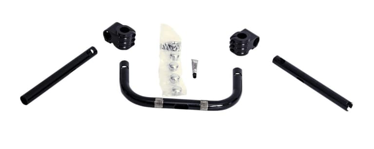 HKT-KLOCK-WERK-KW05-01-0346 Klip Hanger Handlebar Kit - 5in. Hanger - Black/Black