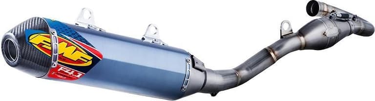 86FK-FMF-045635 4.1 RCT Exhaust with MegaBomb - Anodized Titanium