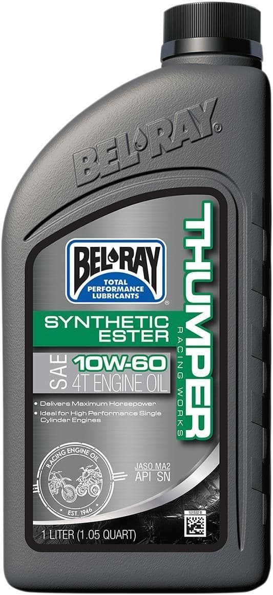 2WZZ-BELRAY-99551-B1LW Thumper Synthetic Oil - 10W-60 - 1L