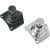 282G-TERRY-COMPO-550023 Solenoid End Cover - Starter Buttons - Chrome