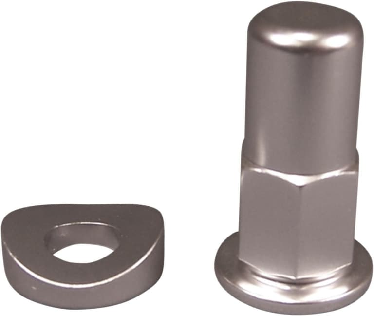 7O2-NO-TOIL-NTRK-001 Rim Lock Nut/Spacer - Kit - Silver