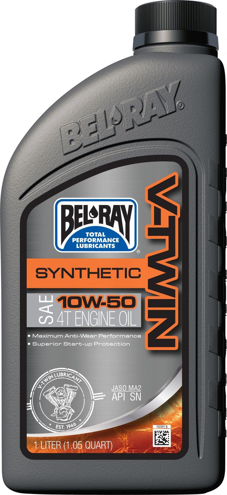 2WYT-BELRAY-96915-BT1 V-Twin Synthetic Oil - 10W50 -1L