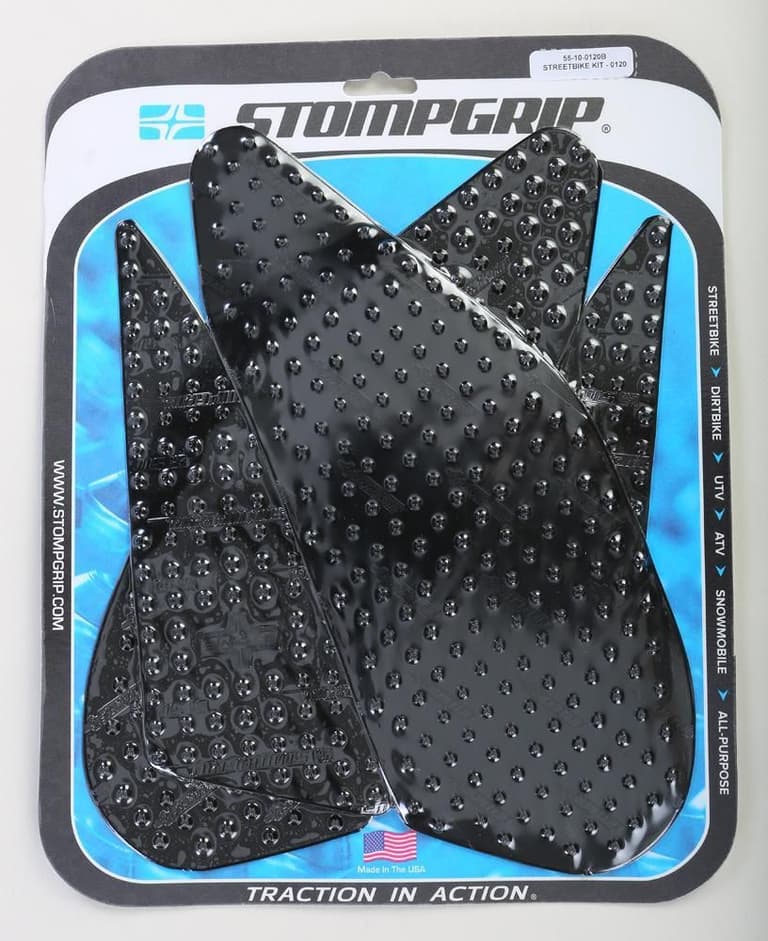 92CH-STOMP-55-10-0120B Traction Pads - Black