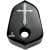 27GY-CARL-BROUHA-IC-C001-B Ignition Switch Cover Cross Series - Black