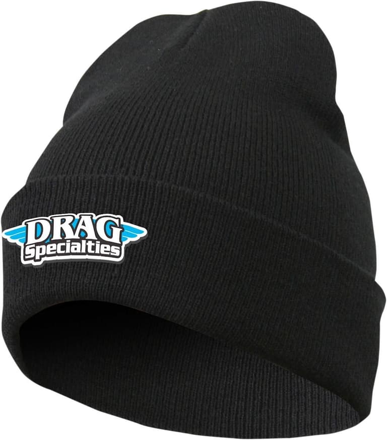 2EH6-THROTTLE-DRG23B12BKOR Drag Specialties Stocking Cap - Black