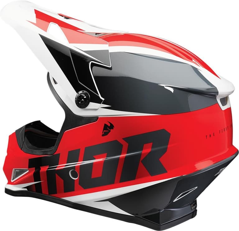 AXR4-THOR-01106795 Sector Helmet - Fader - Red/Black - 3XL