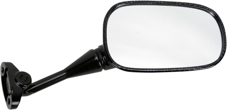 26MX-EMGO-20-87023 Mirror - Side View - Carbon Fiber - Rectangle - Right - Honda