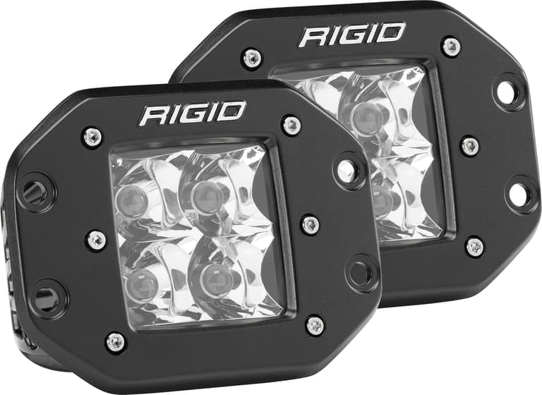 926H-RIGID-INDUS-212213 D-Series Pro Pod Lights - Flush Mount - Spot Pattern