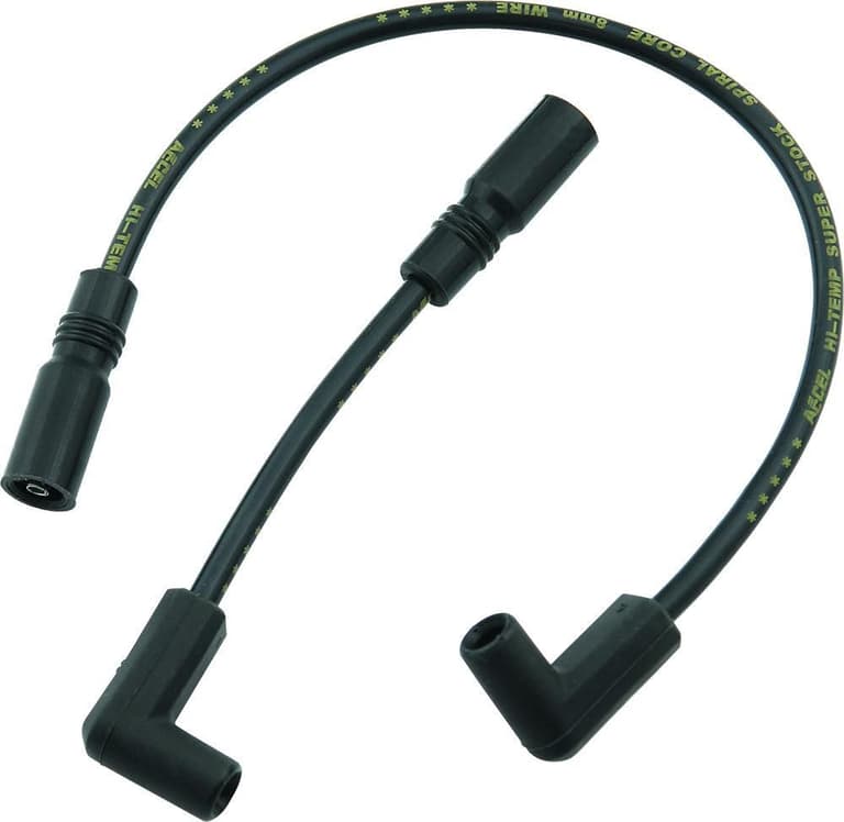279K-ACCEL-171097-K Spark Plug Wire - '99-'17 Dyna - Black