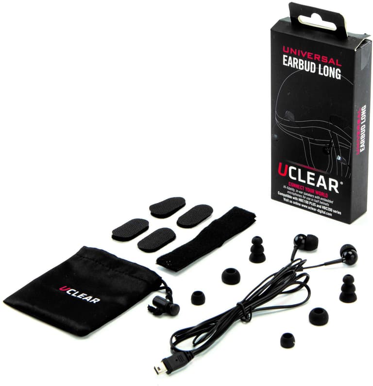 412T-UCLEAR-11017 Universal Earbuds - Long