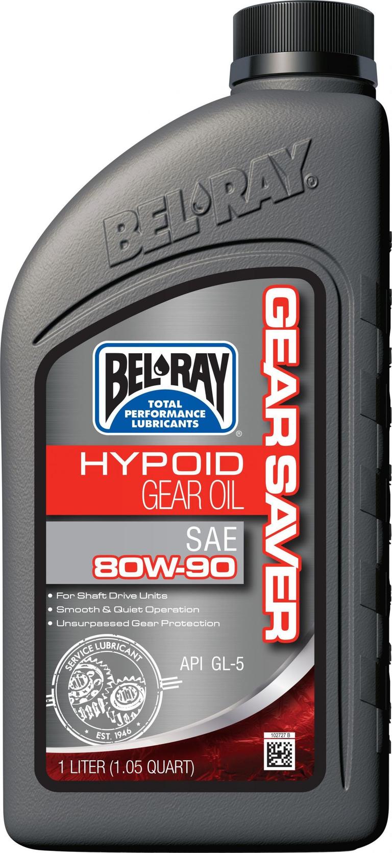 2X3R-BELRAY-99230-B1LW Hypoid Gear Oil - 80W-90 - 1L