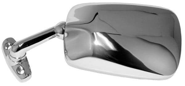 26MT-EMGO-20-87001 Mirror - Side View - Rectangle - Chrome - Right