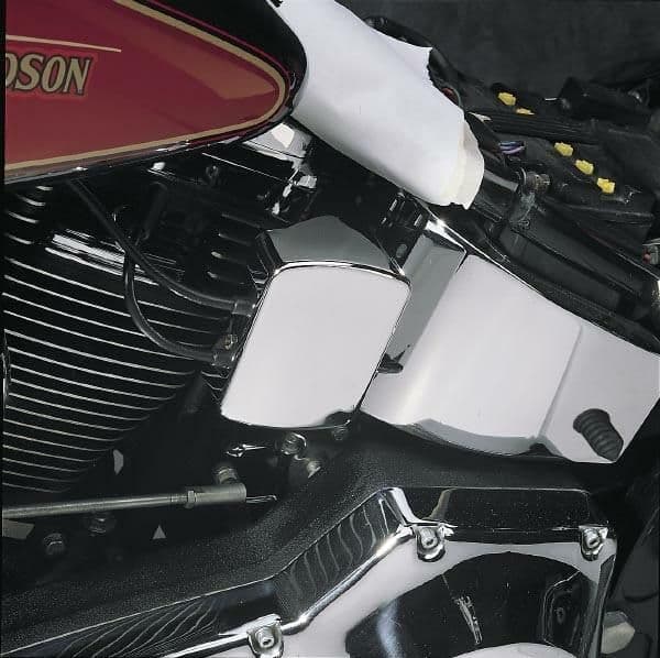 3BV4-DRAG-SPECIA-DS376601 Smooth Coil Cover - Harley Davidson - Chrome