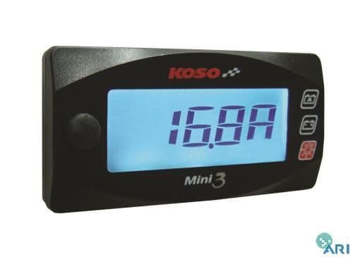 2ASZ-KOSO-NORTH-BA003190 Mini 3 Series Volt and Amp Meter