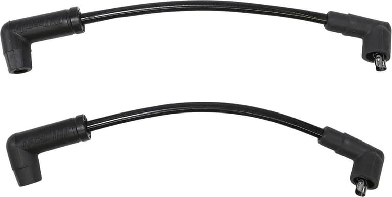 1UAQ-ACCEL-172082K 8.8 mm Harley Wire Set - Black