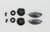 4HR-AFX-0133-0395 Helmet Pivot and Peak Kit for FX-37 Dual Sport - Black