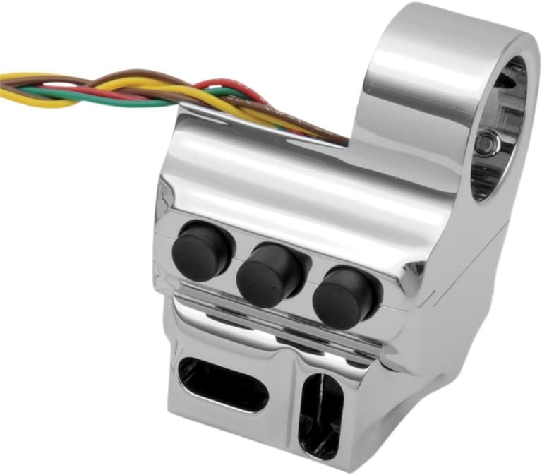 27HR-PERF-MACH-0062-2042-CH Switch Housing - Right Side - Brake - Five Button - Chrome