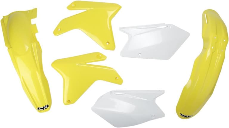 1O8H-UFO-SUKIT404-999 Replacement Body Kit - OEM Yellow/White