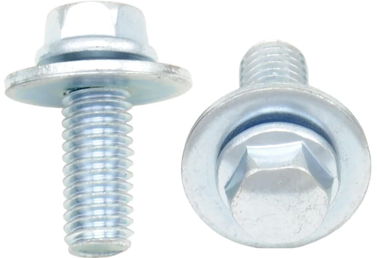 2E5F-BOLT-024-11616 Nuts with Washers - Flange - M6 x 16