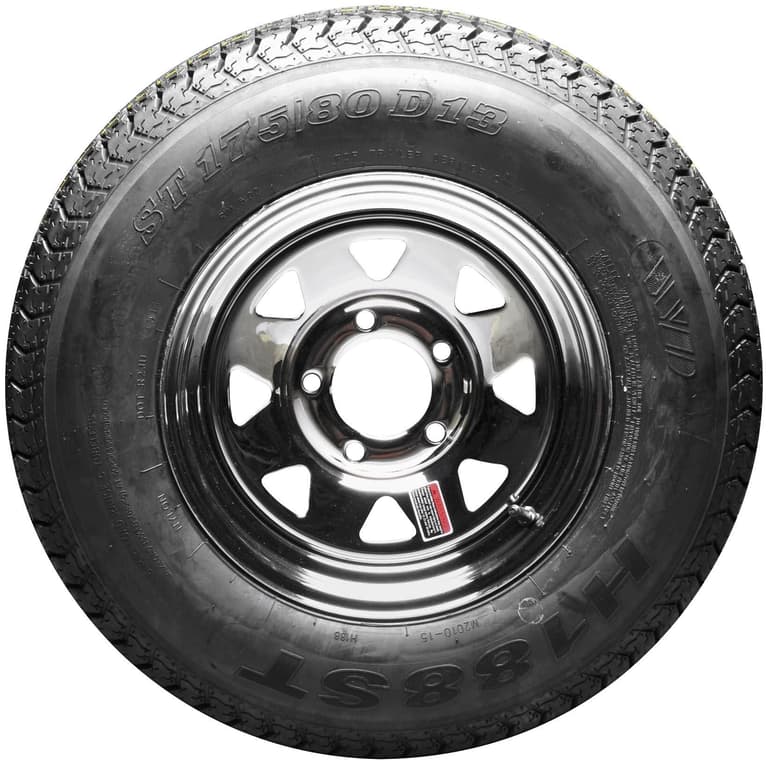 2YHX-KENDON-BB206NR 13in. Radial Spare Trailer Tire for 2014-Up Kendon Trailers