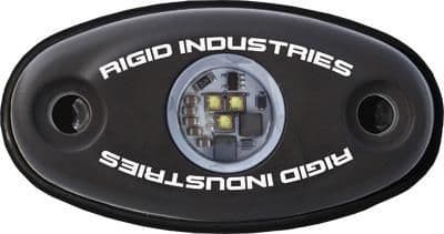 236Y-RIGID-INDUS-48004 A-Series Low Power Light - Red - Black Base