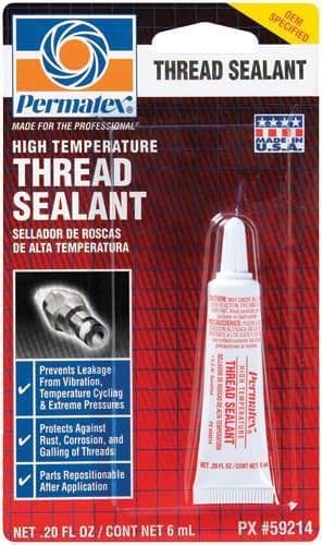 4N2V-PERMATEX-59235 High Temperature Thread Sealant - 50 ml Tube