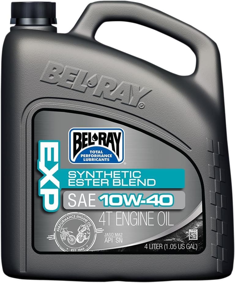 2WXS-BELRAY-99120-B4LW EXP Synthetic Blend 4T Oil - 10W-40 - 4L