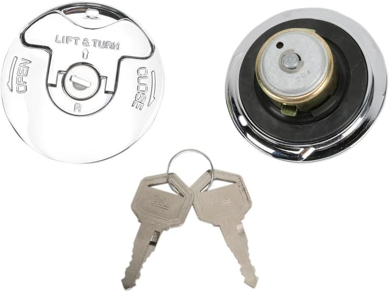 3BXF-DRAG-SPECIA-DS390079 Gas Caps - Vented/Non-Vented Locking - Pair