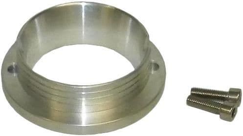 1C0Q-WSM-006-667 Adapter with Oil Injection - Silver - 57 mm