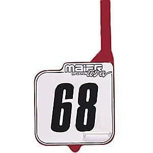 91XF-MAIER-042121 Universal Front Number Plate