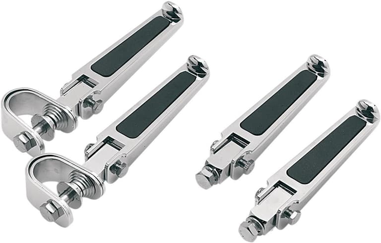 22Q7-DRAG-SPECIA-19046452 Bolt-On Footpegs - Rubber Inlay