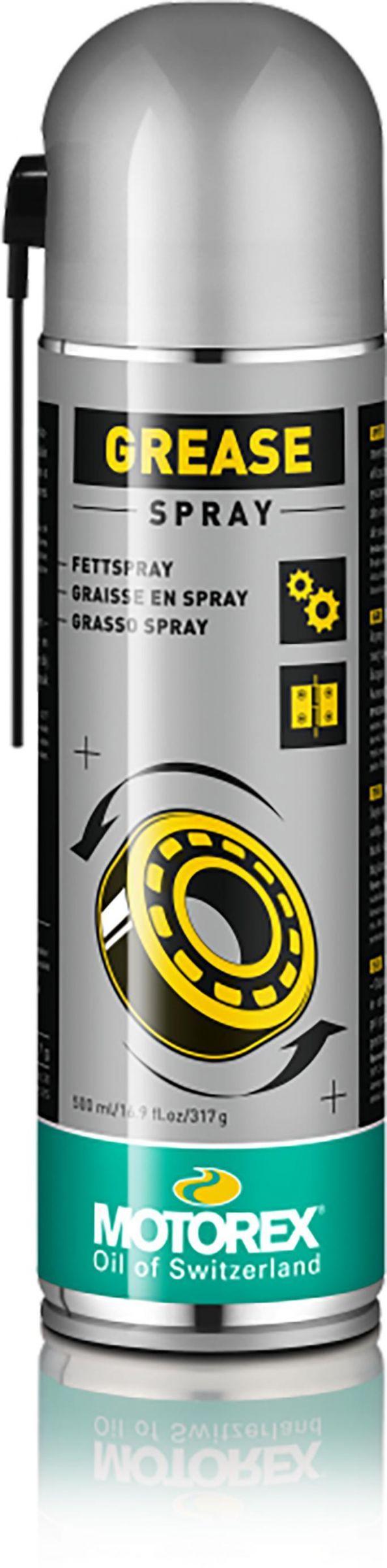 57S1-MOTOREX-108198 Grease Spray - 500 ml. Aerosol