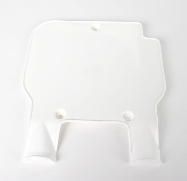 1LNW-UFO-KA03712047 Front Number Plate - White