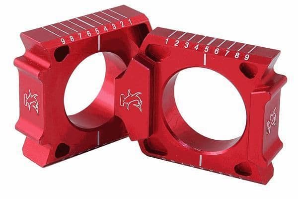 1L5M-WORKS-CONNE-17-027 Axle Blocks - Red