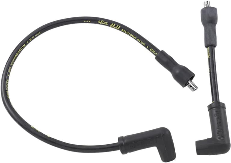 1UAM-ACCEL-172072K 8.8 mm Harley Wire Set - Black