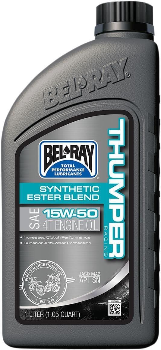 2WY6-BELRAY-99530-B1LW Thumper Synthetic Blend 4T Oil - 15W-50 - 1L
