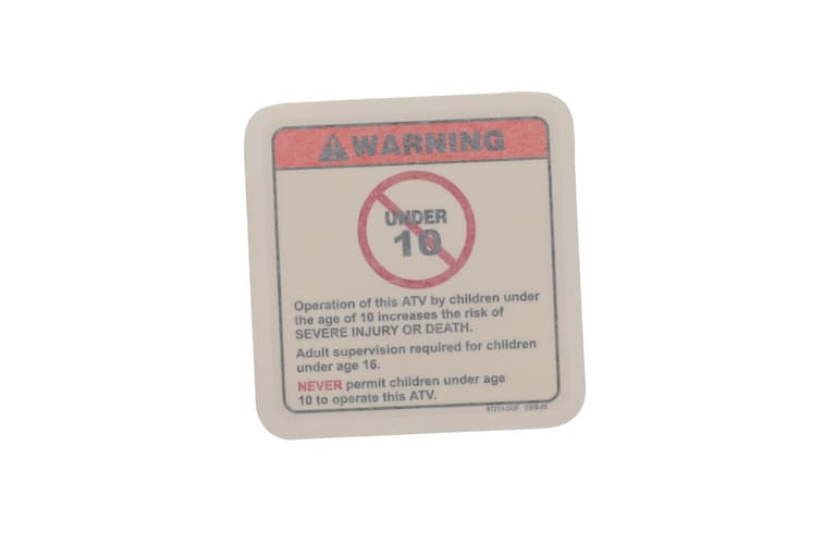 V87213DGF000LL Warning Label