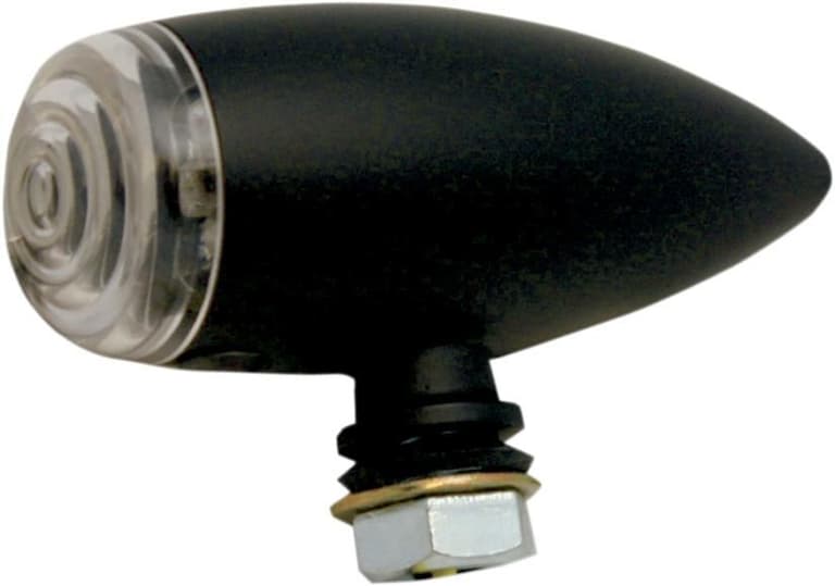 25EM-PRO-ONE-400370B Bullet Marker Light - Black/Smooth