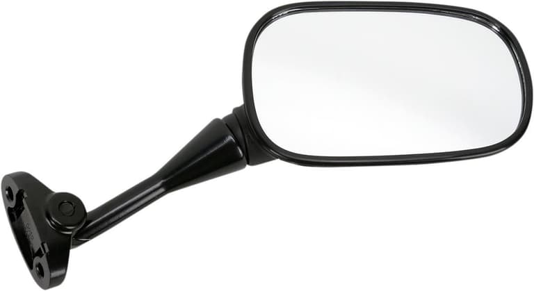26MV-EMGO-20-87021 Mirror - Side View - Oval - Black - Right