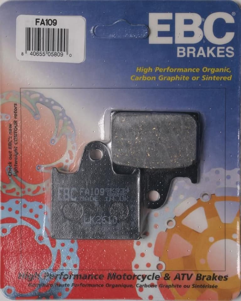 1U5G-EBC-FA109 Organic Brake Pads