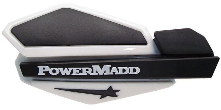 1PHM-POWERMADD-34208 Star Series Handguards - White/Black