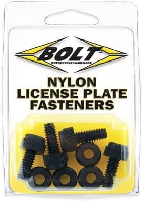 24Z9-BOLT-LPFNYLON Nylon License Plate Fastener Kit