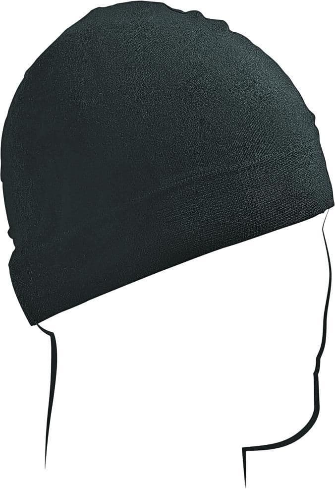 2EXP-ZAN-HEADGEA-ND001 Nylon Dome Skull Cap Helmet Liner - Black