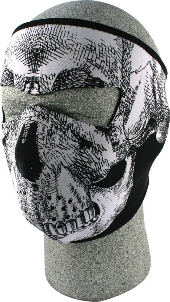 2ET4-ZAN-HEADGEA-WNFM002 Full-Face Mask - Skull Face